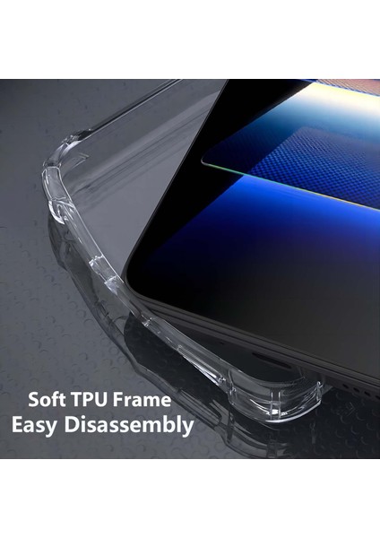 Oppo Reno 14F 5g Uyumlu Kılıf Kamera Çıkıntılı Kristal Şeffaf Kaymaz Silikon Kapak fırsatları