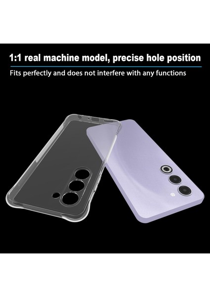 Oppo A5 Uyumlu Kılıf Kamera Çıkıntılı Kristal Şeffaf Kaymaz Silikon Kapak modelleri