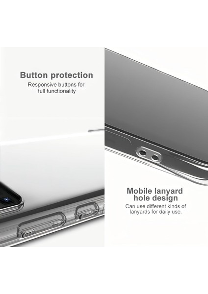 Oppo A5 Uyumlu Kılıf Kamera Çıkıntılı Kristal Şeffaf Kaymaz Silikon Kapak indirimleri