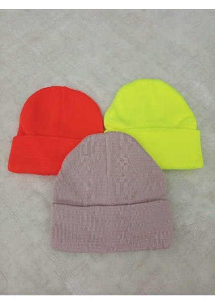 Ünisex Katlamalı Bere