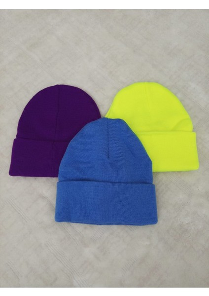 Ünisex Katlamalı Bere