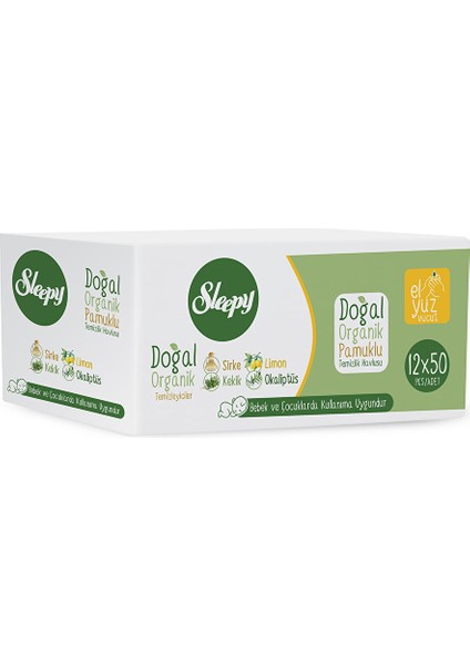 Doğalorganik Temizlik Havlusu 12X50