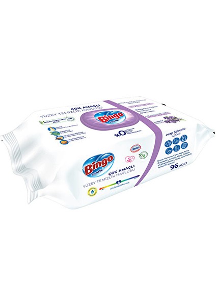 Yüzey Temizlik Havlusu Lavanta 96'lı