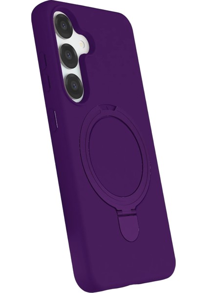 Samsung Galaxy S25 Kılıf Magsafe Şarj Destekli Açılır Standlı Çizilmez Yumuşak Kapak fiyatları