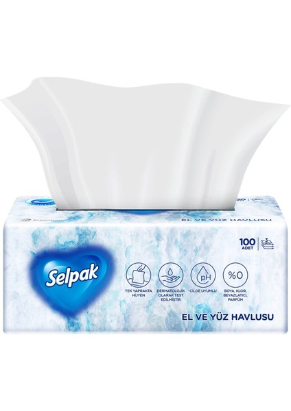 El Yüz Havlusu 100'LÜ