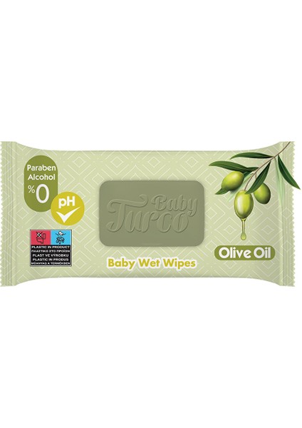 Zeytinyağlı Bebek Islak Mendil 24X90 Adet modelleri
