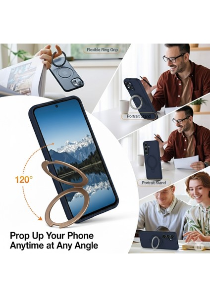 Samsung Galaxy S24 Fe Uyumlu Kılıf Magsafe Şarj Destekli Açılır Standlı Çizilmez Yumuşak Kapak fiyatları