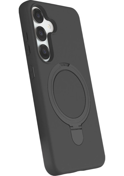 Samsung Galaxy S25 Kılıf Magsafe Şarj Destekli Açılır Standlı Çizilmez Yumuşak Kapak fiyatları