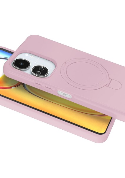 Xiaomi Redmi 13C Kılıf Magsafe Şarj Destekli Açılır Standlı Çizilmez Yumuşak Kapak modelleri