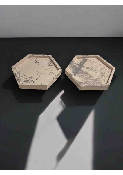 Mermer Görünümlü Yağdanlık & Sirkelik Altlık Seti – Modern Mutfaklar Için Şık Sunum fırsatları