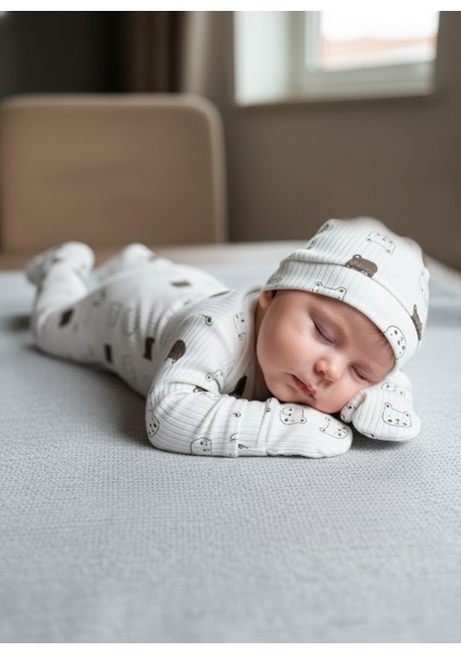 10 Parça Yeni Doğan Hastane Çıkışı & Hoş Geldin Bebek Seti (Hediye Kutulu & Ayıcıklı) – Babyshower