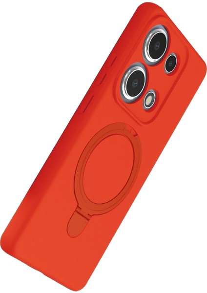 Xiaomi Redmi Note 13 Pro 4g Kılıf Magsafe Şarj Destekli Açılır Standlı Çizilmez Yumuşak Kapak fırsatları