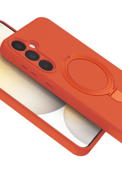 Samsung Galaxy A16 Kılıf Magsafe Şarj Destekli Açılır Standlı Çizilmez Yumuşak Kapak fırsatları