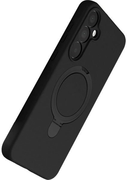 Samsung Galaxy A25 Kılıf Magsafe Şarj Destekli Açılır Standlı Çizilmez Yumuşak Kapak modelleri