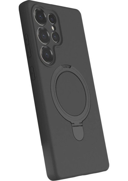 Samsung Galaxy S23 Ultra Kılıf Magsafe Şarj Destekli Açılır Standlı Çizilmez Yumuşak Kapak fiyatları