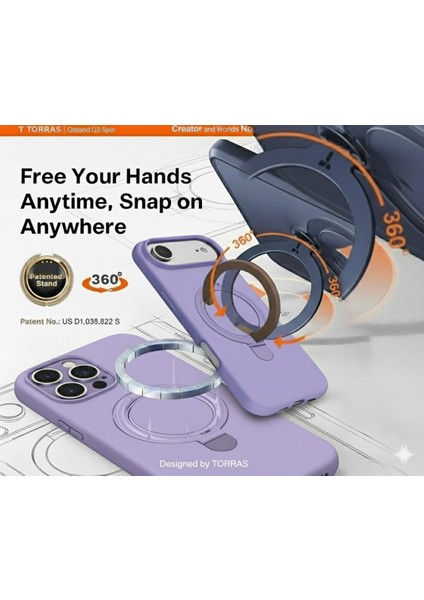 Iphone 17 Air Uyumlu Kılıf Magsafe Şarj Destekli Açılır Standlı Çizilmez Yumuşak Kapak fiyatları