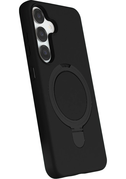 Samsung Galaxy S25 Kılıf Magsafe Şarj Destekli Açılır Standlı Çizilmez Yumuşak Kapak fiyatları