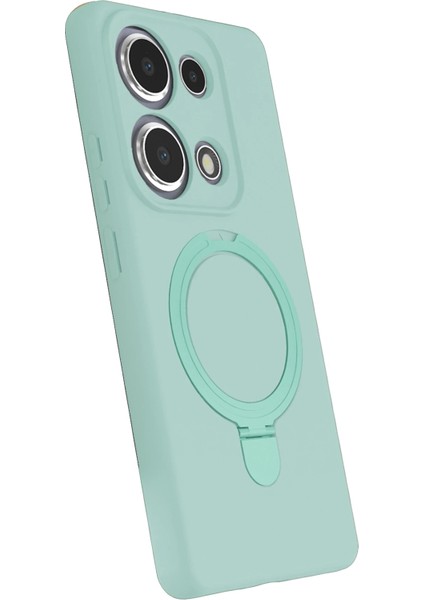 Xiaomi Redmi Note 13 Pro 4g Kılıf Magsafe Şarj Destekli Açılır Standlı Çizilmez Yumuşak Kapak fiyatları