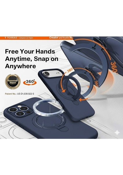 Iphone 17 Air Uyumlu Kılıf Magsafe Şarj Destekli Açılır Standlı Çizilmez Yumuşak Kapak fiyatları