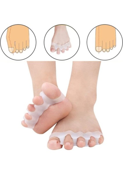 5 Parmak Ayıran Geçmeli Makara Beyaz Renk (5263) modelleri