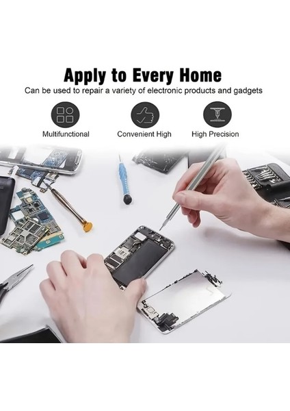 25 Parça Çok Fonksiyonlu Hassas Tornavida Seti (5263) modelleri