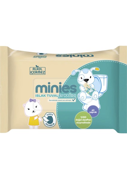 Islak Tuvalet Kağıdı 60'lı