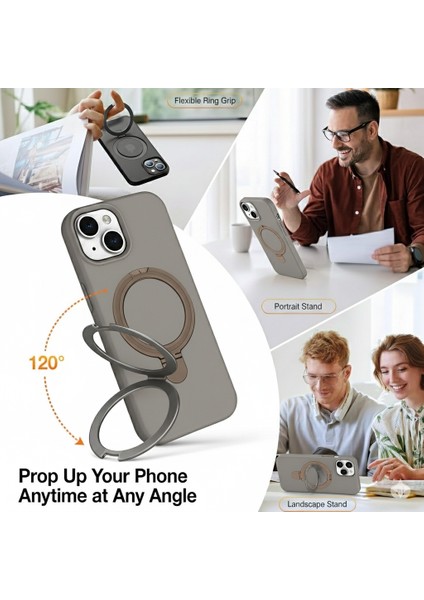 Iphone 13/14 Uyumlu Kılıf Magsafe Şarj Destekli Açılır Standlı Çizilmez Yumuşak Kapak fiyatları