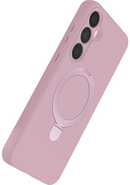 Samsung Galaxy A35 Kılıf Magsafe Şarj Destekli Açılır Standlı Çizilmez Yumuşak Kapak modelleri