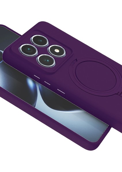 Xiaomi Mi 14T Pro Kılıf Magsafe Şarj Destekli Açılır Standlı Çizilmez Yumuşak Kapak fırsatları