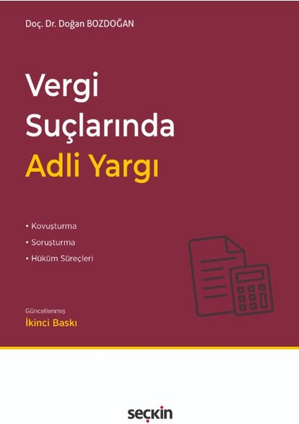 Vergi Suçlarında Adli Yargı