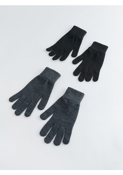 Yeni Sezon Erkek Triko Eldiven 2'li