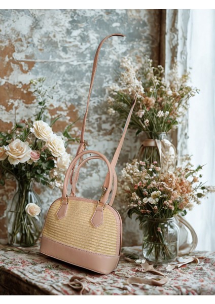 Hasır Model Çanta Bayan Çanta Bohem Tarz Çanta modelleri