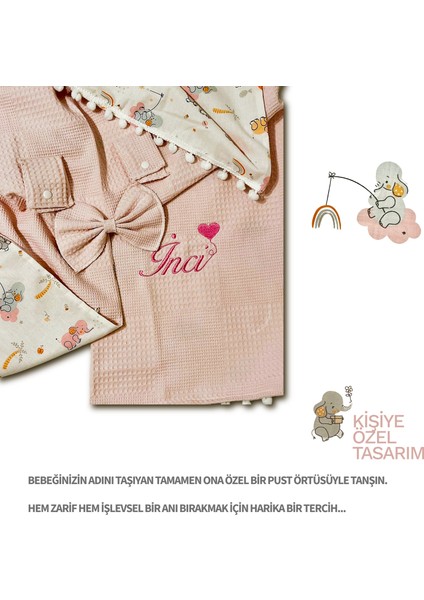 Bebek Puset Örtü %100 Pamuk Çift Taraflı Poplin Waffle_fil Desen modelleri