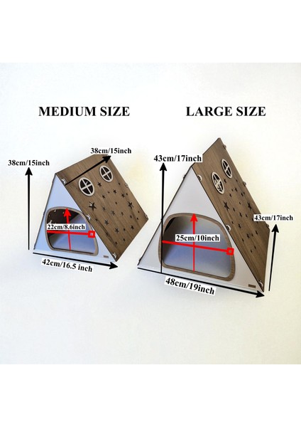 Qpr Desıgn Orta Boy Ahşap Tavşan Kulübesi, Kapalı Alan Tavşan Kulübesi (Medium Size) indirimleri