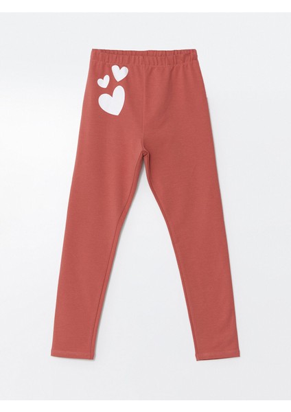 Yeni Sezon Beli Lastikli Kız Çocuk Tayt