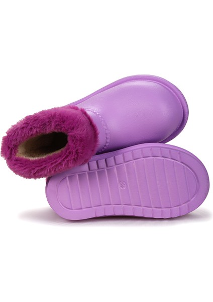 Geta Su Geçirmez İçi Kürklü Kız Çocuk Eva Yağmur Kar Çizme indirimleri