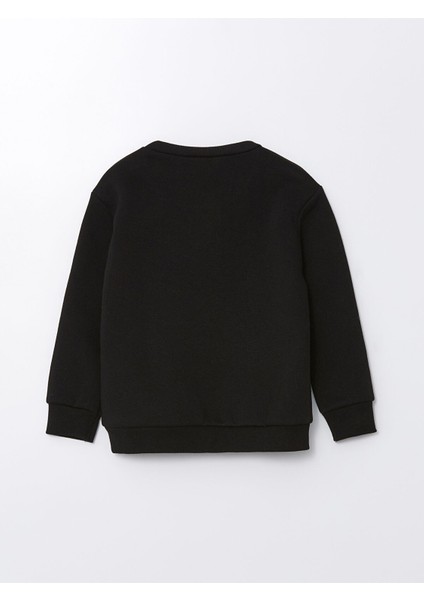 Yeni Sezon Bisiklet Yaka Kalın Baskılı Kız Bebek Sweatshirt fiyatları