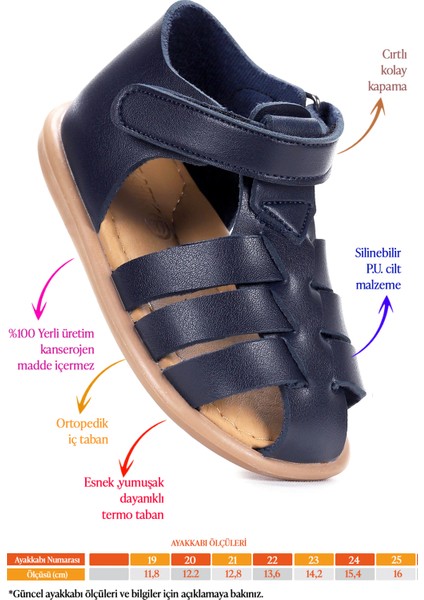 Lonpe Ilk Adım Cırtlı Kız Bebek Sandalet fiyatları