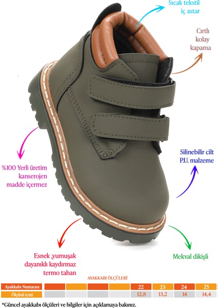 Azka Cırtlı Kız Çocuk Bot Ayakkabı fiyatları