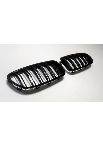 Bmw 5 Serisi F10 F11 M5 Tip Böbrek Panjur Seti Çift Çıta Siyah fiyatları
