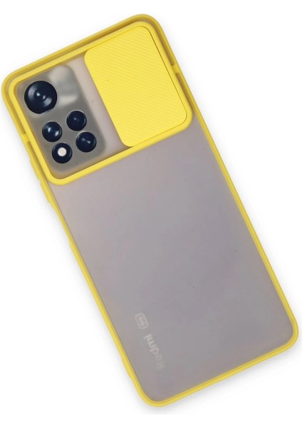 Litae Trend Bfs Xiaomi Redmi Note 11 Pro Plus 5g Kılıf Palm Buzlu Kamera Sürgülü Silikon - Sarı modelleri