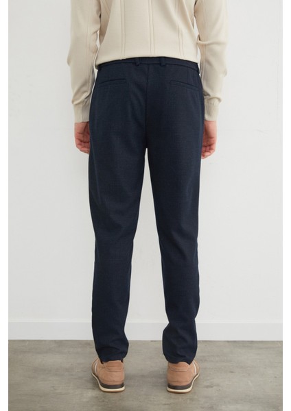 Beli Bağcıklı Lastikli Cepli Pantolon