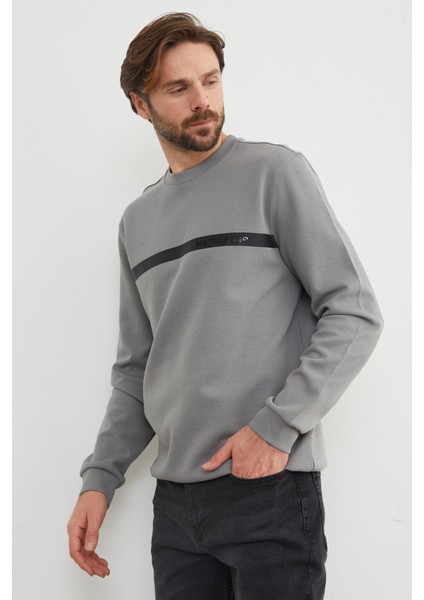 You`re Stronger Baskılı Bisiklet Yaka Sweatshirt