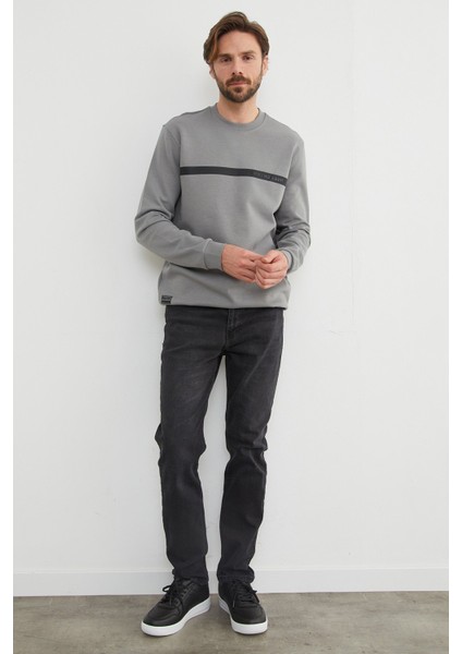 You`re Stronger Baskılı Bisiklet Yaka Sweatshirt fırsatları