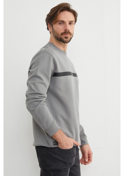 You`re Stronger Baskılı Bisiklet Yaka Sweatshirt