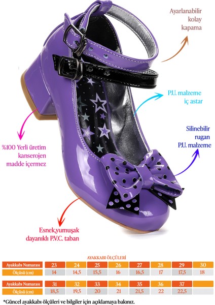 Star Fiyonklu Kız Çocuk Topuklu Abiye Ayakkabı fiyatları