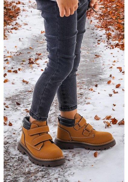 Azka Cırtlı Kız Çocuk Bot Ayakkabı modelleri