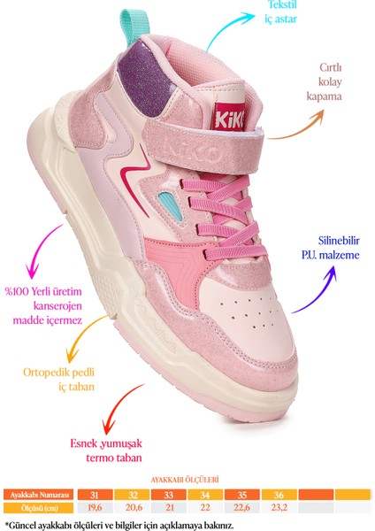 Hayka-3 Cırtlı Kız Çocuk Spor Ayakkabı fiyatları