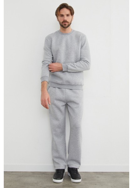 3 Iplik Basic Bisiklet Yaka Sweatshirt modelleri