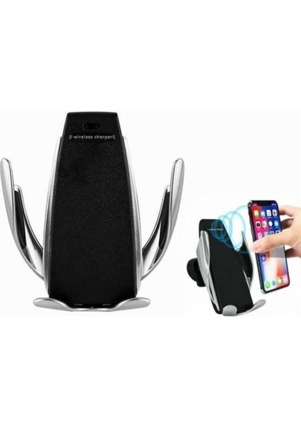 Sensörlü Wireless Şarjlı Telefon Tutacağı